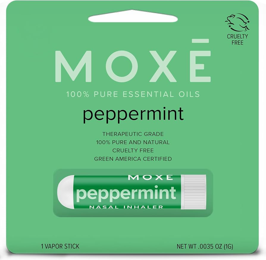 MOX\u0112 Peppermint Essential Oil Nasal Inhaler Stick, Cooling & Refreshing 1PK | Amazon (US)