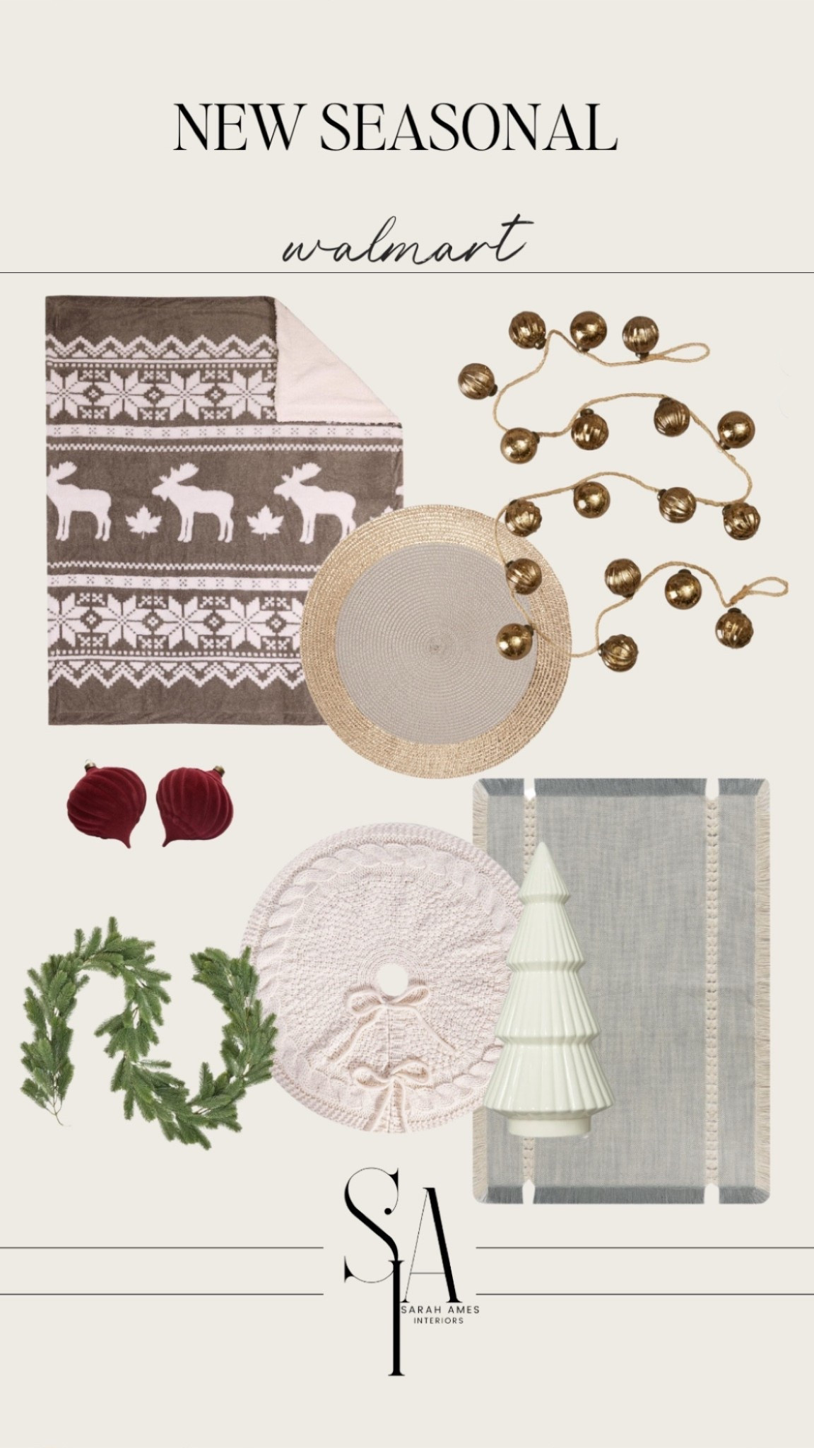 Cozy new Christmas decor at Walmart! Tree skirts and garlands for festive decorating!

#LTKstyletip #LTKcanada #LTK

#LTKhome #LTKwinter