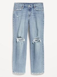 Mid-Rise Boyfriend Loose Jeans | Old Navy (US)