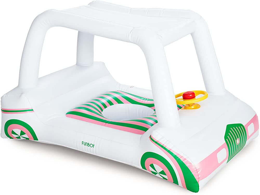 FUNBOY Inflatable Luxury Kids Pool Float Collection, Kids Pool Floats with Shade & Kids Tubes | Amazon (US)