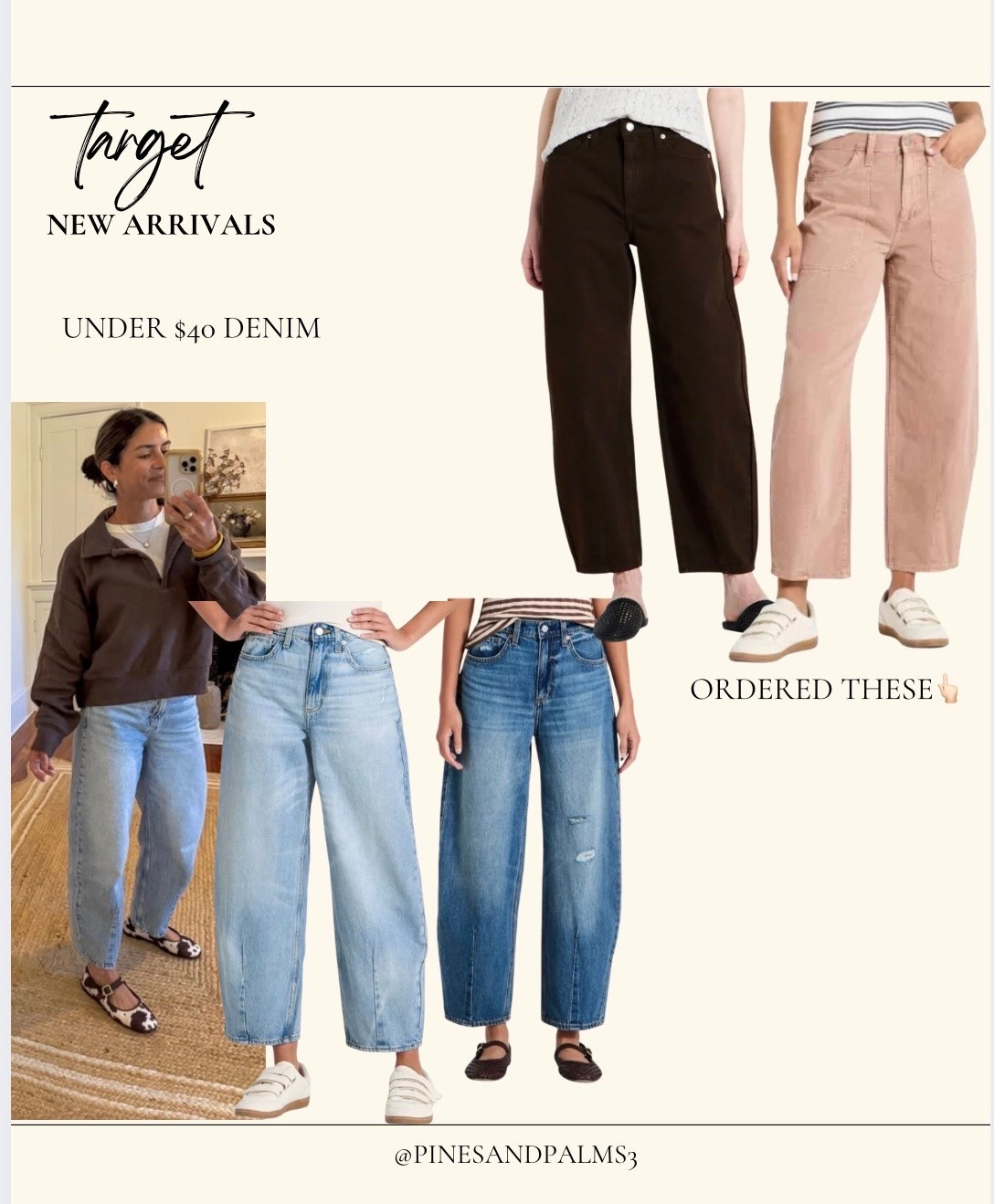 Final day to grab these barrel jeans for $26! Sale, target

#LTKSaleAlert #LTKgrwm