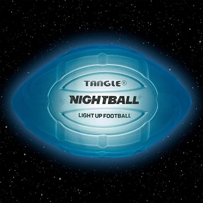 Nightball Tangle Inflatable LED Light Up Football - Glow in The Dark Football with Bright Lights ... | Amazon (US)