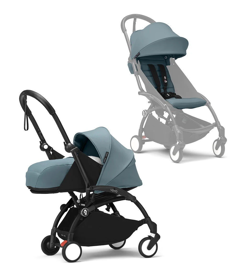 Stokke® YOYO³ Stroller with Newborn Pack and 6+ Months Color Pack | Stokke