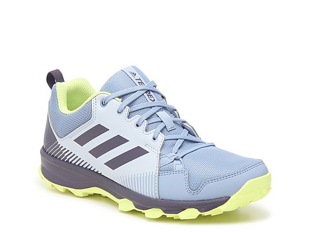 adidas Terrex Tracerocker Trail Shoe - Women's - Light Blue/Lavender/Green | DSW