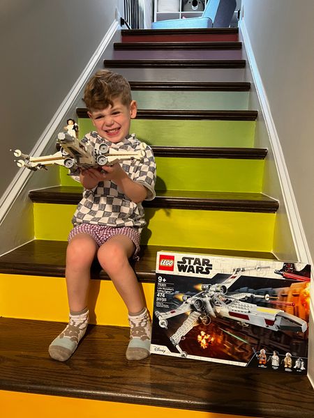 This Star Wars Lego set was SUCH a hit with my 4 year old. It’s a great gift idea for any kid who loves Star Wars! 

#LTKfamily #LTKkids #LTKFind