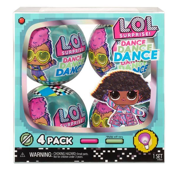 L.O.L. Surprise! Dance Dance Dance Dolls 4pk | Target