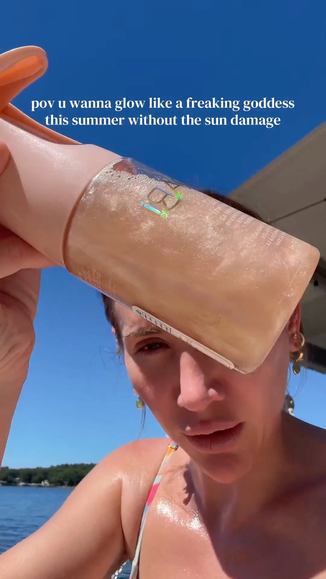 this is the body sunscreen that makes your legs look glazed in every photo. it's a fine rose gold mist with a pearly shimmer that gives you a lit-up golden glow while it protects with SPF 42 — no white cast, no greasy sticky feeling, dries fast and smells like coconut. a glowy shimmer body sunscreen mist for sun-kissed glazed skin on vacation.
#sunscreen #bodyglow #spf #summerbeauty #beauty
kopari sunglaze sheer body mist sunscreen spf 42 in rose gold, shimmer body sunscreen mist for a glazed golden glow, spf 42 body sunscreen with no white cast and coconut scent, glowy rose gold sunscreen spray with hyaluronic acid and vitamin c, lightweight fast drying body mist sunscreen for vacation, sparkly sunscreen that makes legs look glazed in photos 

 #LTKBeauty