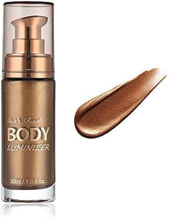 Liquid Illuminator, Firstfly Body Highlighter Makeup Smooth Shimmer Glow Liquid Foundation for Face  | Amazon (US)
