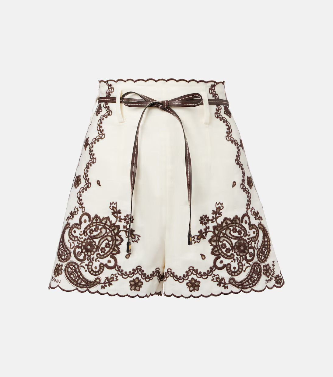 Ascension embroidered linen shorts | Mytheresa (INTL)