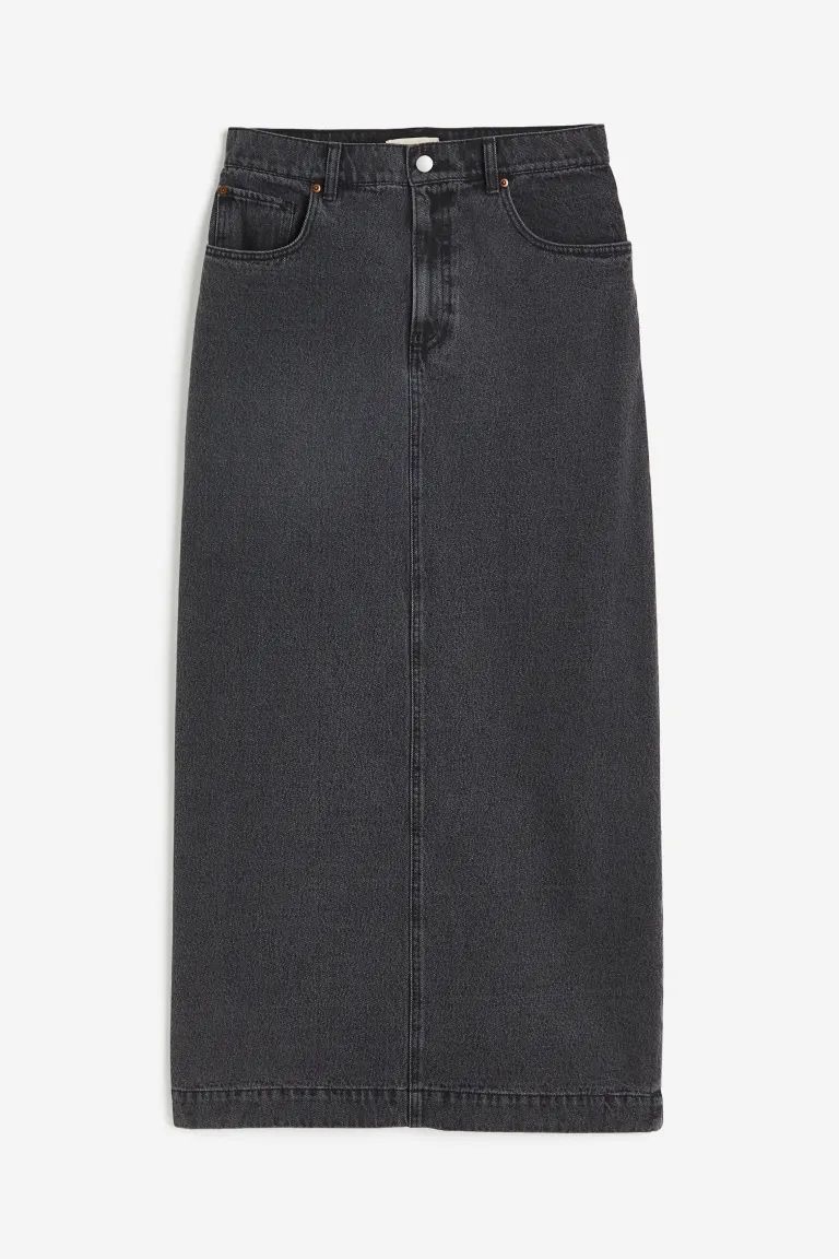 Long Denim Skirt | H&M (US + CA)