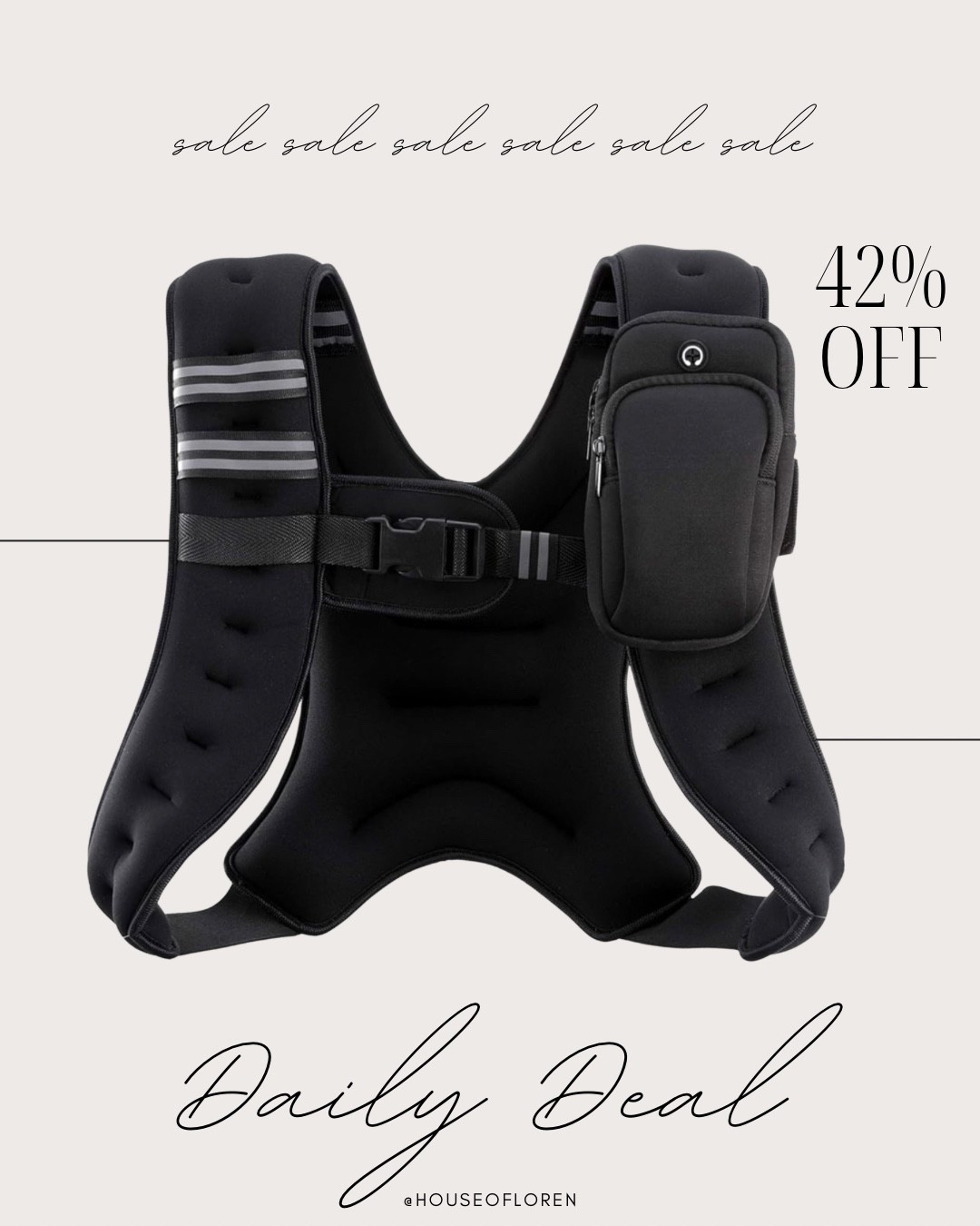 My go-to weighted vest is finally on sale for 42% off on Amazon! It adds just the right amount of resistance to every movement, helping strengthen your core, legs, and glutes while keeping workouts simple and effective.

#LTKSaleAlert #LTKFindsUnder50 #LTKActive