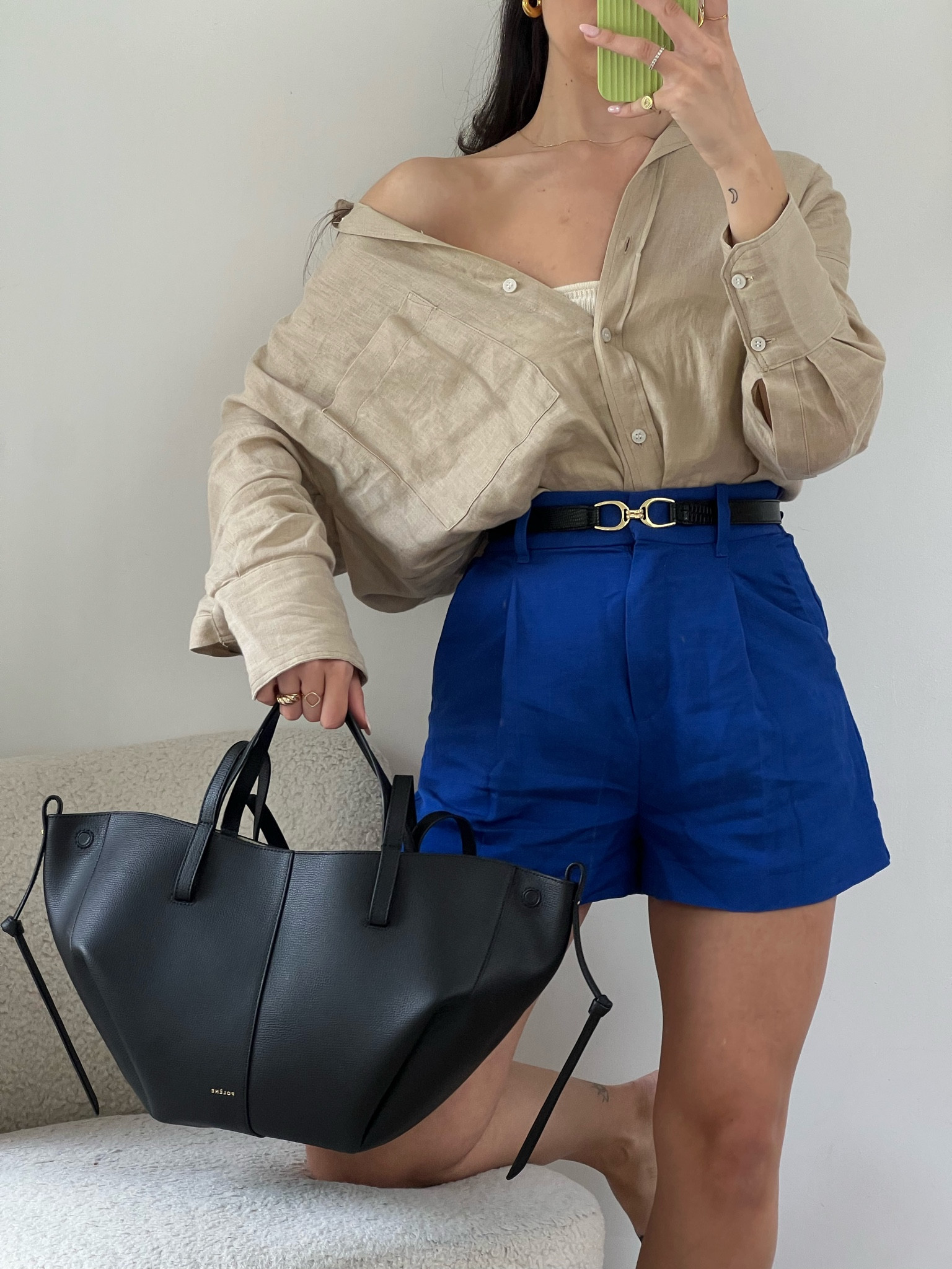 Linen on linen! Love these blue shorts. Shirt is from zara but I have linked a similar option🫶🏼

#LTKeurope #LTKworkwear #LTKSeasonal