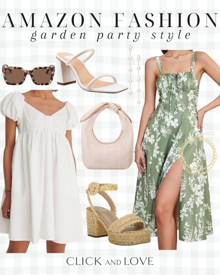 Amazon fashion garden party ✨ budget friendly dresses for summer! 

Pretty dresses, summer dresses, heels, wedges, summer shoe, summer crush, sunnies, sunglasses, handbag, purse, garden party, ootd, jewelry, accessories, Womens fashion, fashion, fashion finds, outfit, outfit inspiration, clothing, budget friendly fashion, summer fashion, wardrobe, fashion accessories, Amazon, Amazon fashion, Amazon must haves, Amazon finds, amazon favorites, Amazon essentials #amazon #amazonfashion

#LTKParties #LTKFindsUnder50 #LTKStyleTip