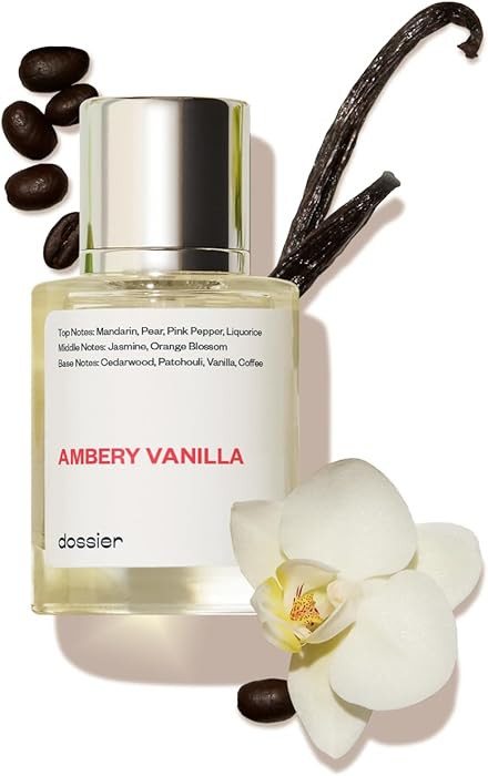 Dossier - Ambery Vanilla 1.7Oz (50ml) - Eau de Parfum - Inspired by Y S.L's B.lack O.pium - Long-... | Amazon (US)