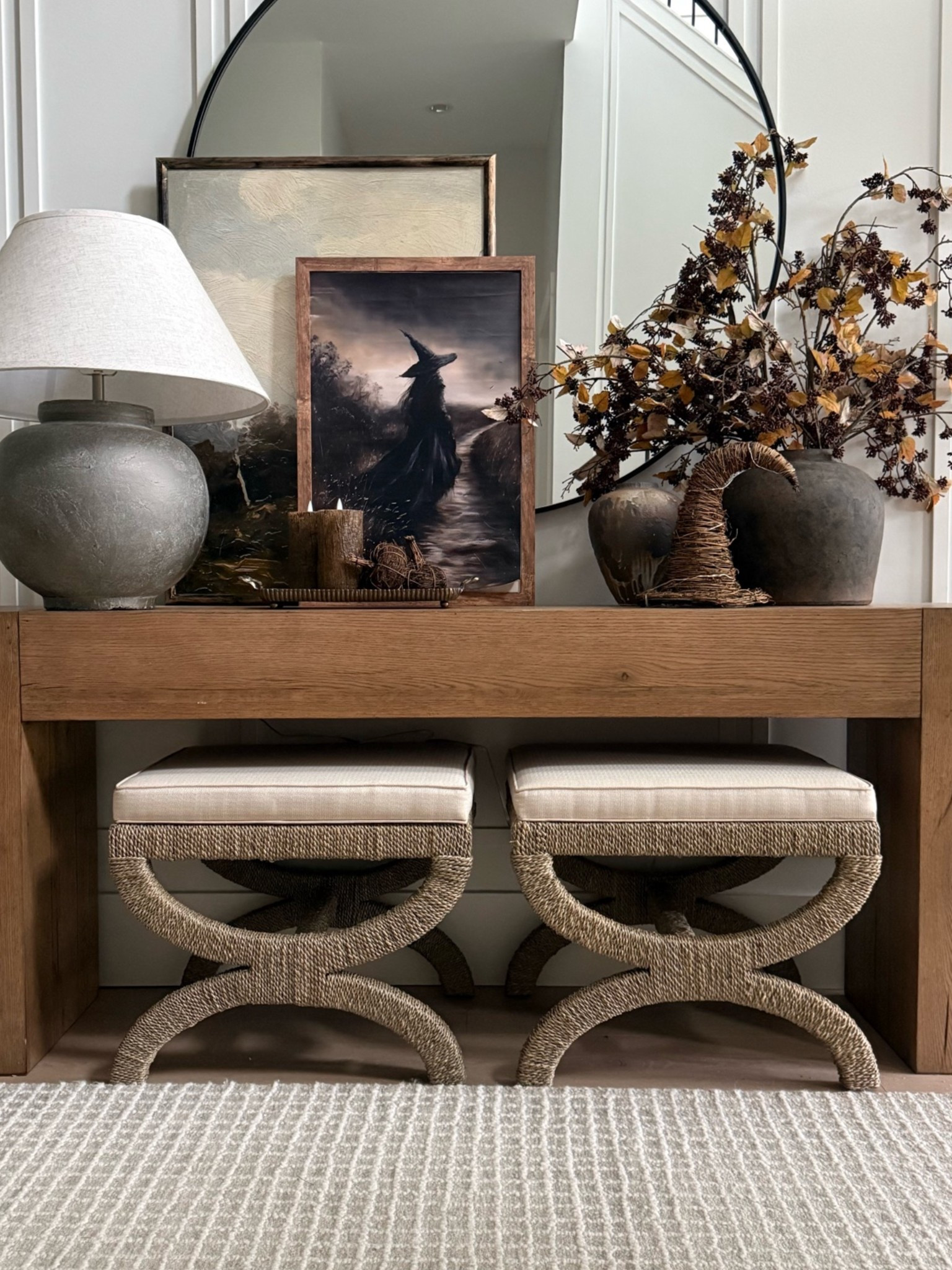 Falloween 🤎🤎
How I do Halloween..subtle touches sprinkled in with my Fall✨

#LTKhome #LTKfall