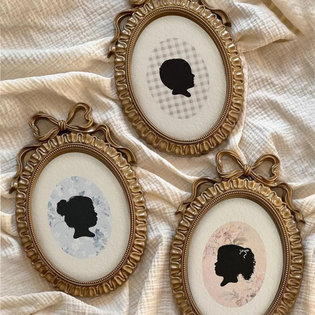 Cameo Silhouette Print - Etsy | Etsy (US)