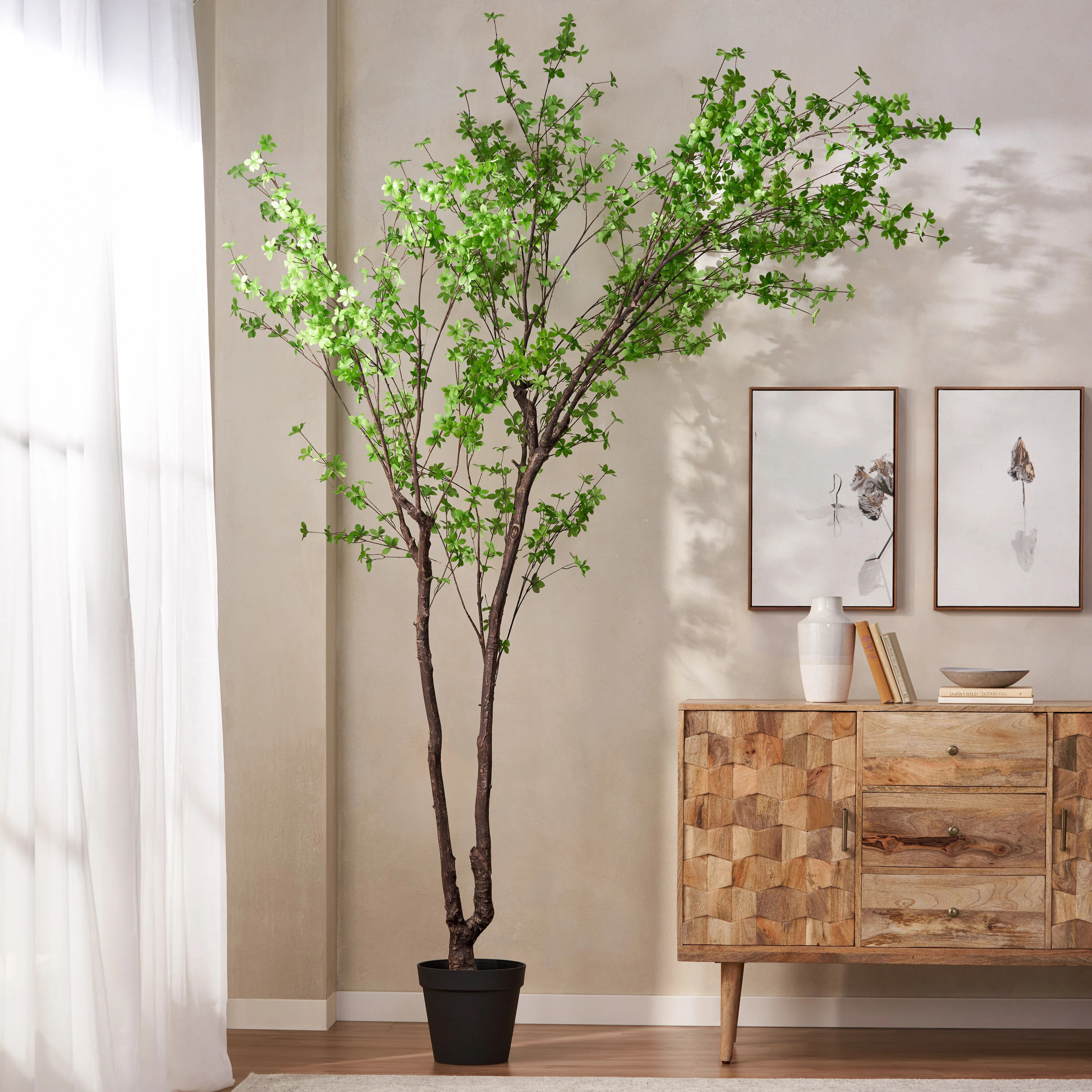Freeport Park® Artificial Enkianthus Tree in Planter & Reviews | Wayfair | Wayfair North America