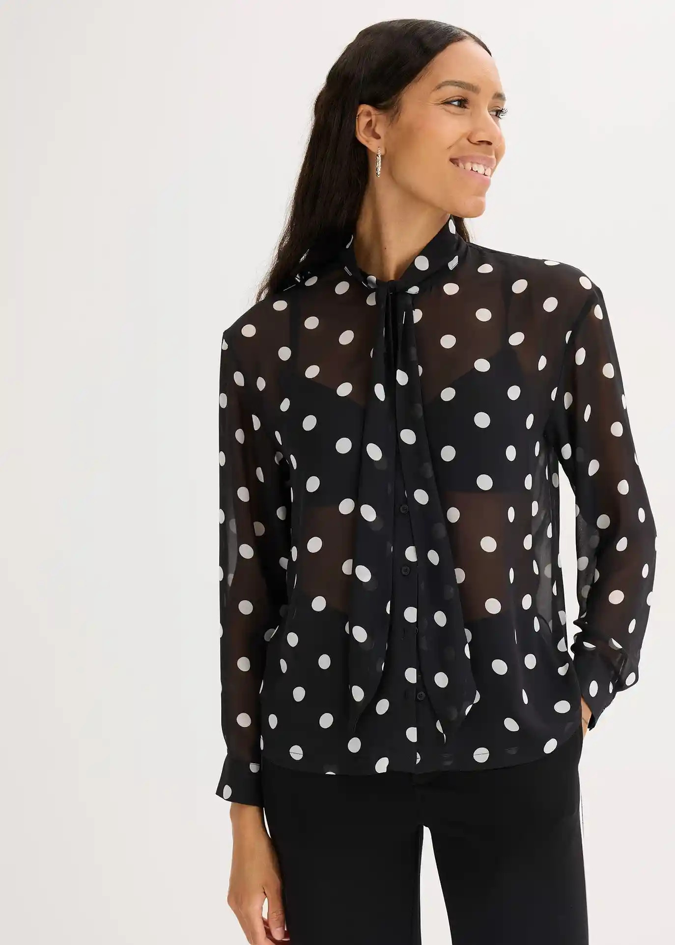 Blouse à lavallière | Bonprix FR