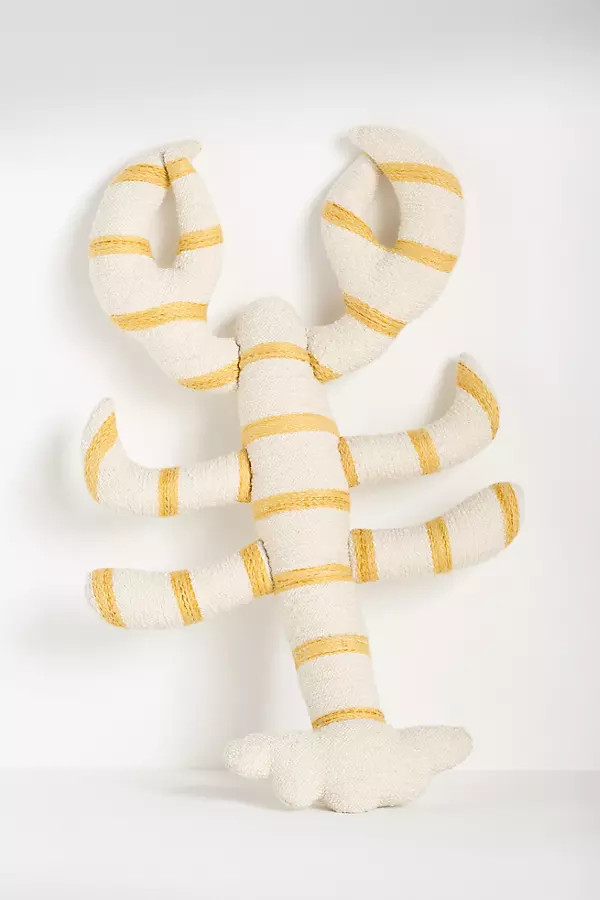 Sea Icon Crochet Shaped Pillow | Anthropologie (US)