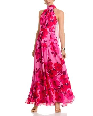 Floral Halter Neck Maxi Dress - Exclusive | Bloomingdale's (AU)