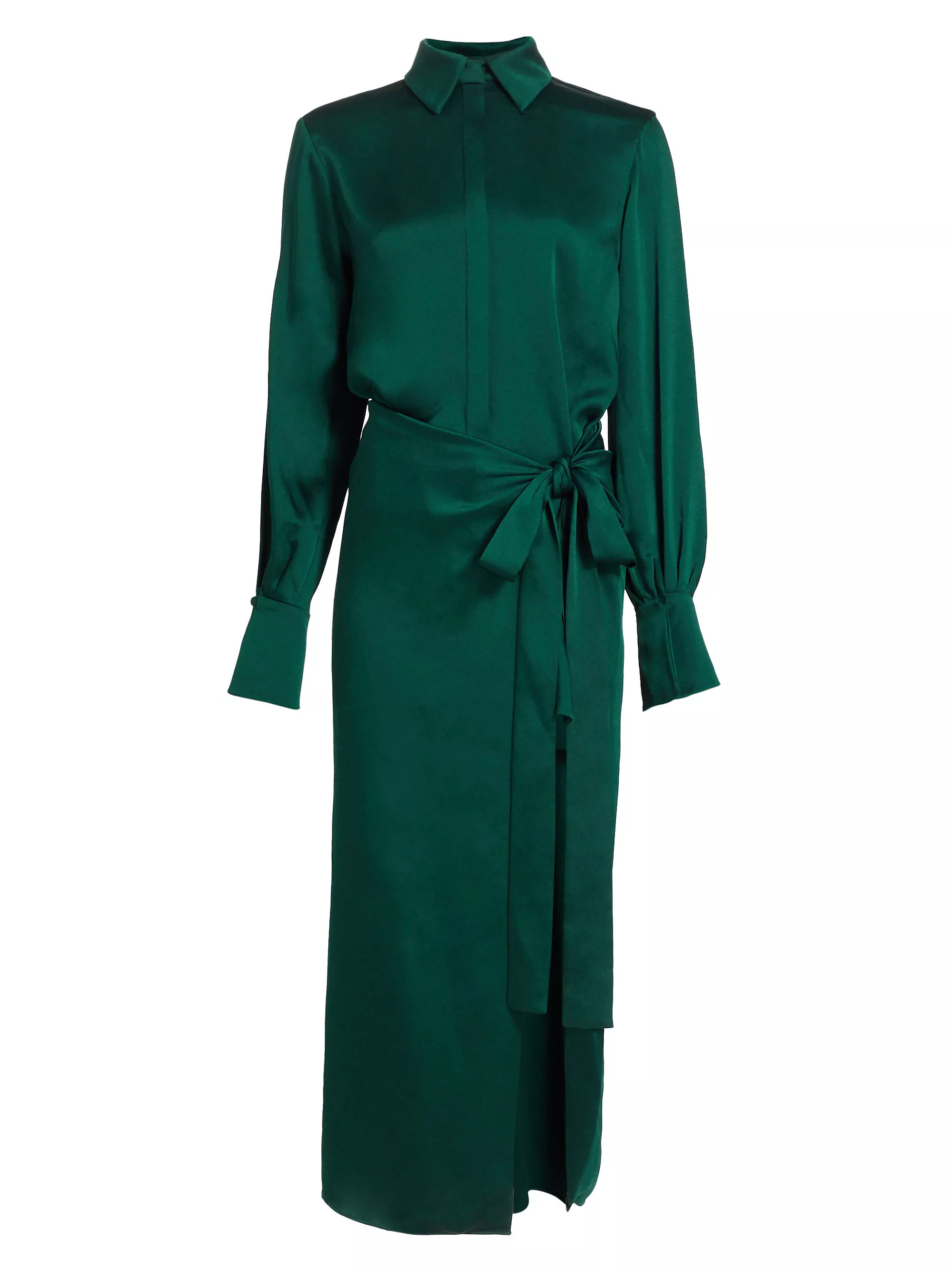 Samba Draped Midi-Shirtdress | Saks Fifth Avenue