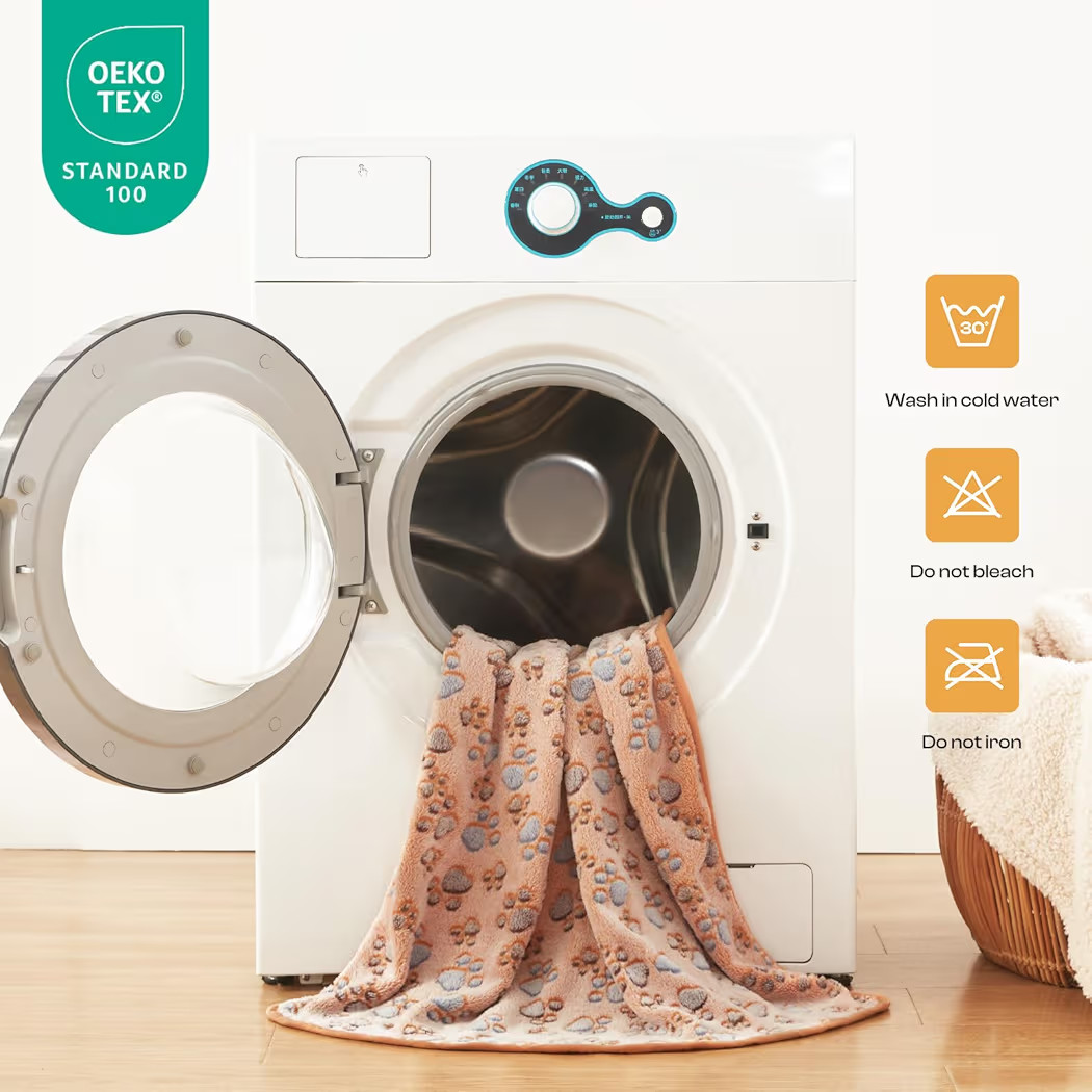 1 Pack 3 Blankets Super Soft Fluffy Premium Fleece Pet Blanket Flannel Throw for Dog Puppy Cat Pa... | Amazon (US)