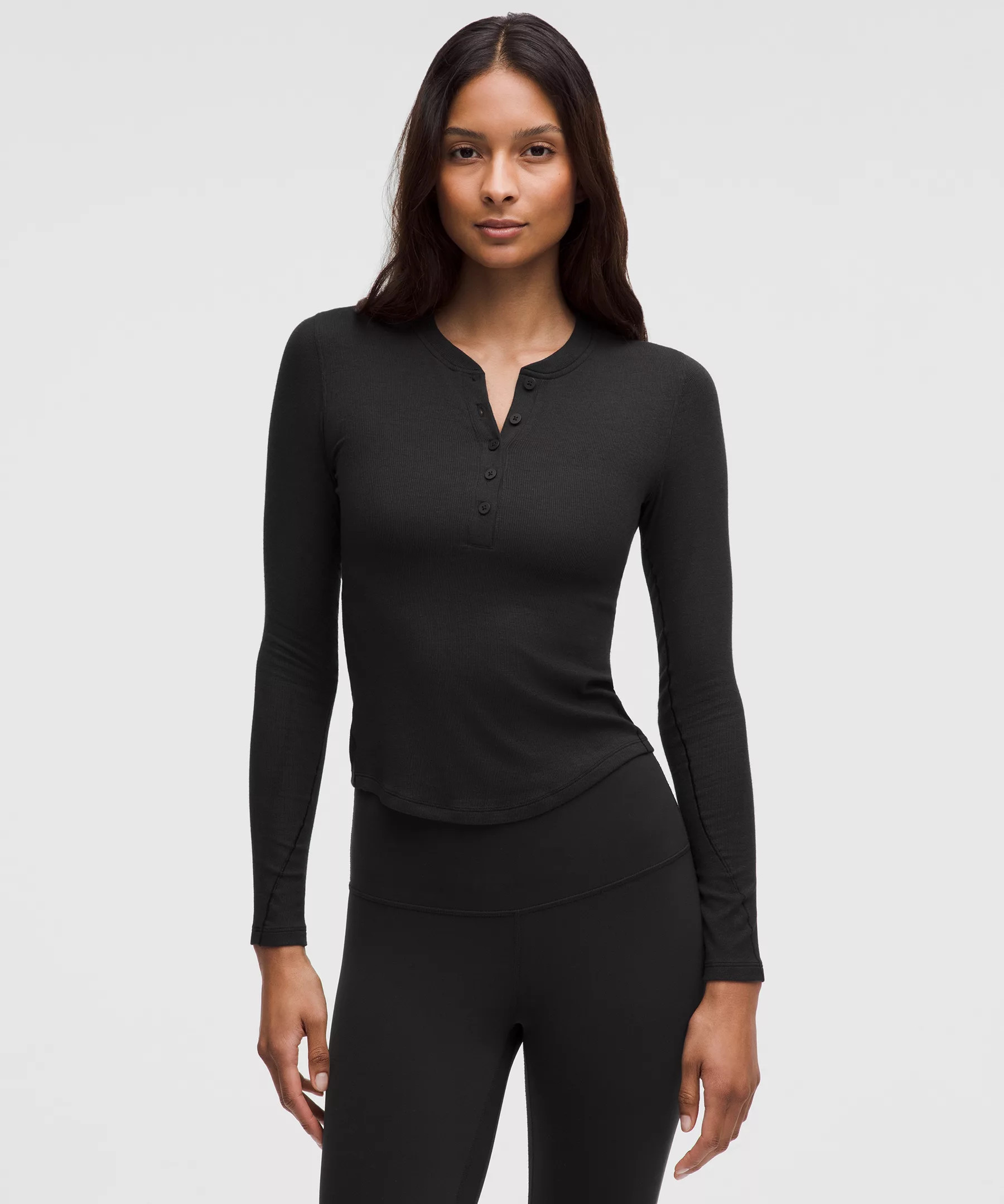 Hold Tight Long-Sleeve Henley | Lululemon (US)