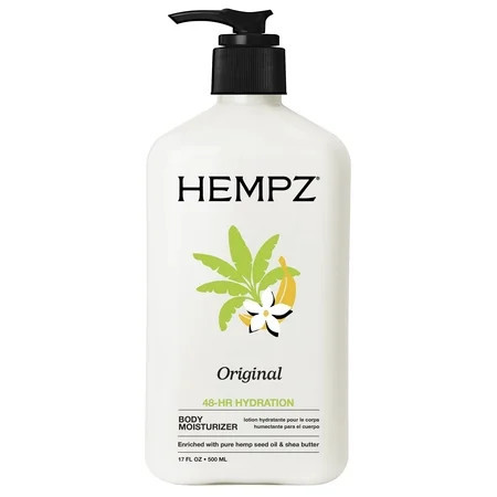 Hempz Body Lotion for Dry Skin, Hydrating and Nourishing, Original Scent, 17 fl oz | Walmart (US)