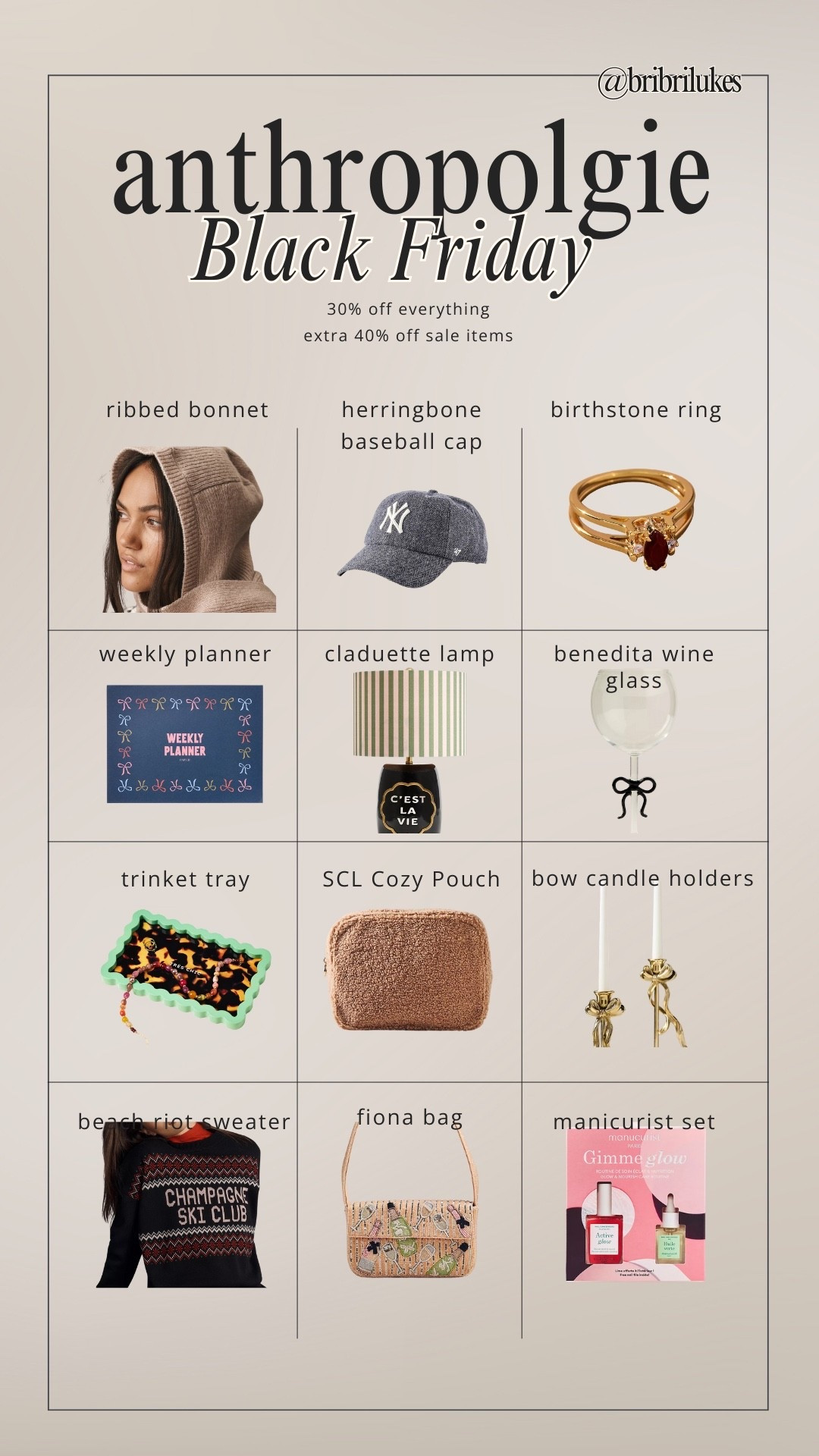 Anthropologie is 30% off and an extra 50% off sale items this Black Friday! 

#LTKCyberWeek #LTKSaleAlert #LTKFindsUnder100