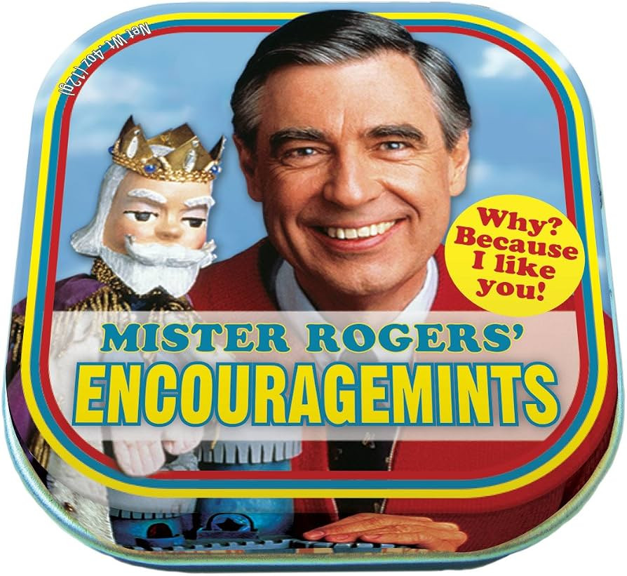 The Unemployed Philosophers Guild Mister Rogers' EncourageMints Breath Mints, 1 Tin, Net Wt .4oz ... | Amazon (US)