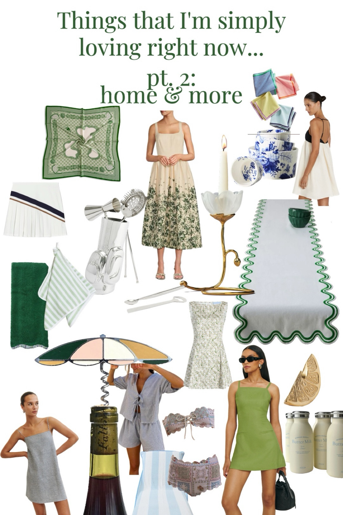 A few of the things I’m loving this May… so fun and so colorful… you so have to have it! From golf & pickleball, to your next vacay or dinner party - browse the picks to make this summer a little more exciting for you or a friend!! Some of these would make a perfect gift or little “happy.” xo, Bradford 

#LTKHome #LTKSeasonal #LTKGiftGuide