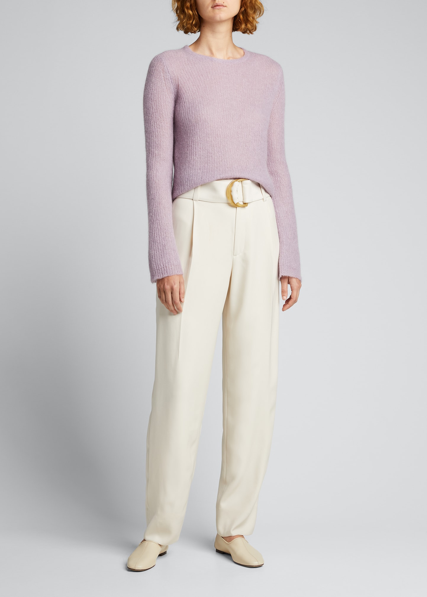 Double-Layer Alpaca Sweater | Bergdorf Goodman