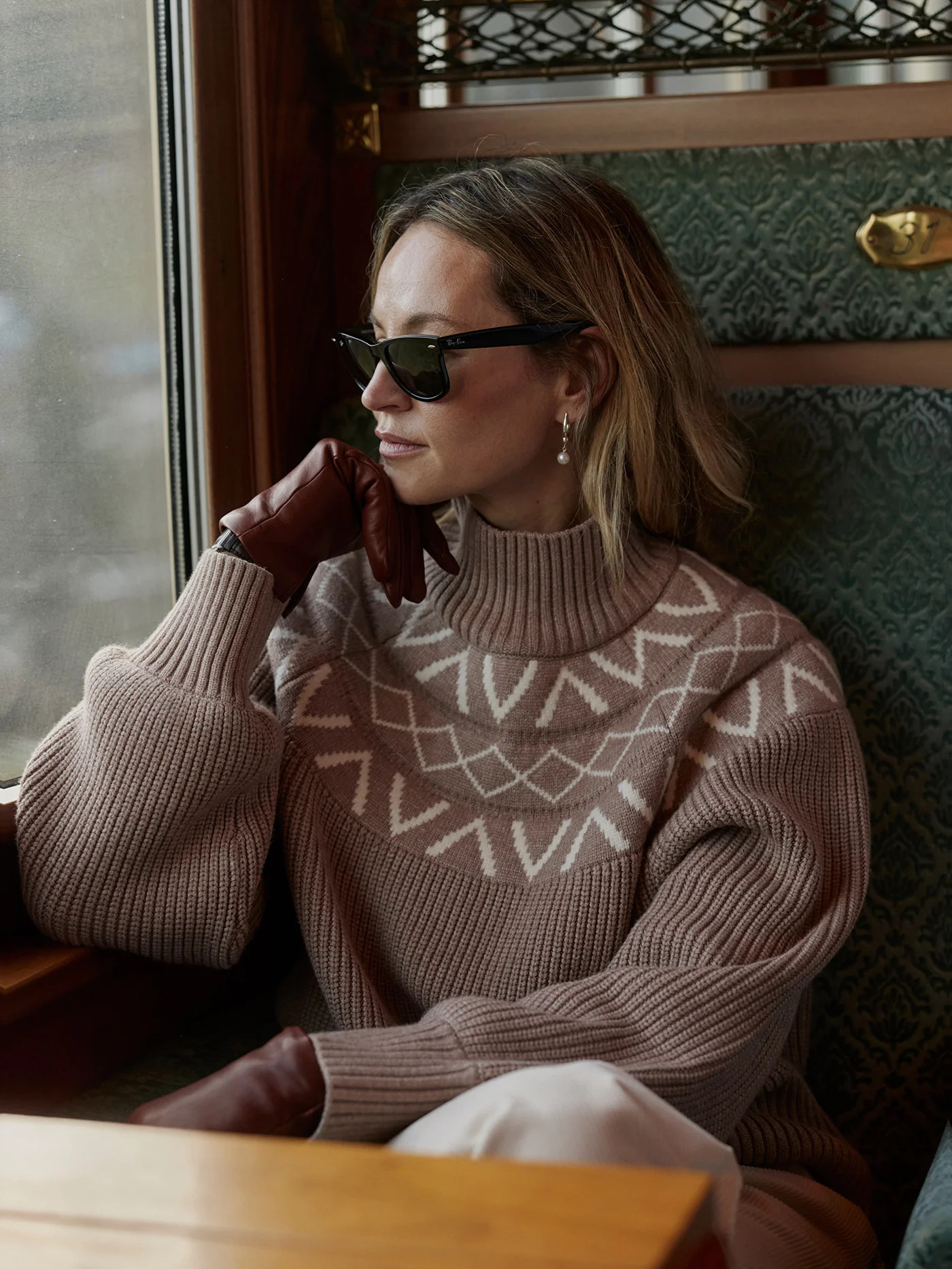 Marcie Fairisle Yoke Knit | VARLEY UK | Varley UK