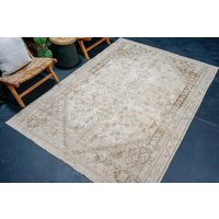 5'9 X 8'4 Classic Vintage Rug Beige, Blush + Brown Sb | Etsy (US)