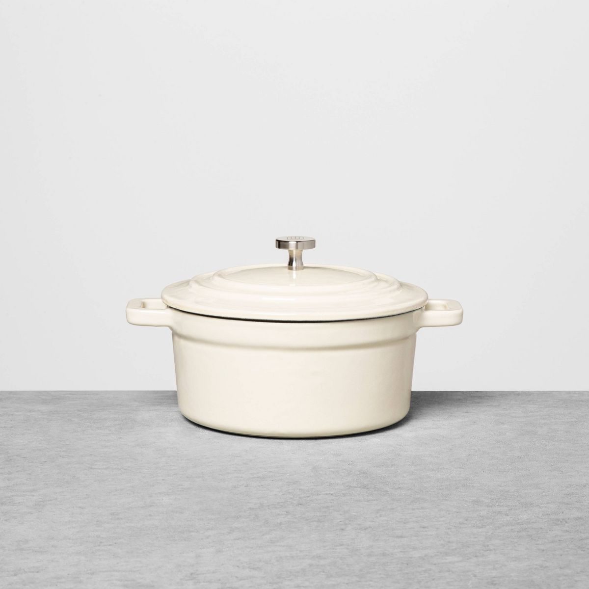 Enameled Cast Iron Dutch Oven Cream - Hearth & Hand™ with Magnolia | Target