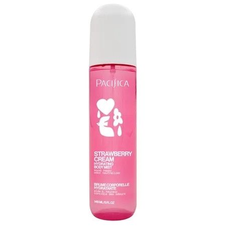 Pacifica Hydrating Body Mist Strawberry Cream for Unisex 5 fl oz | Walmart (US)