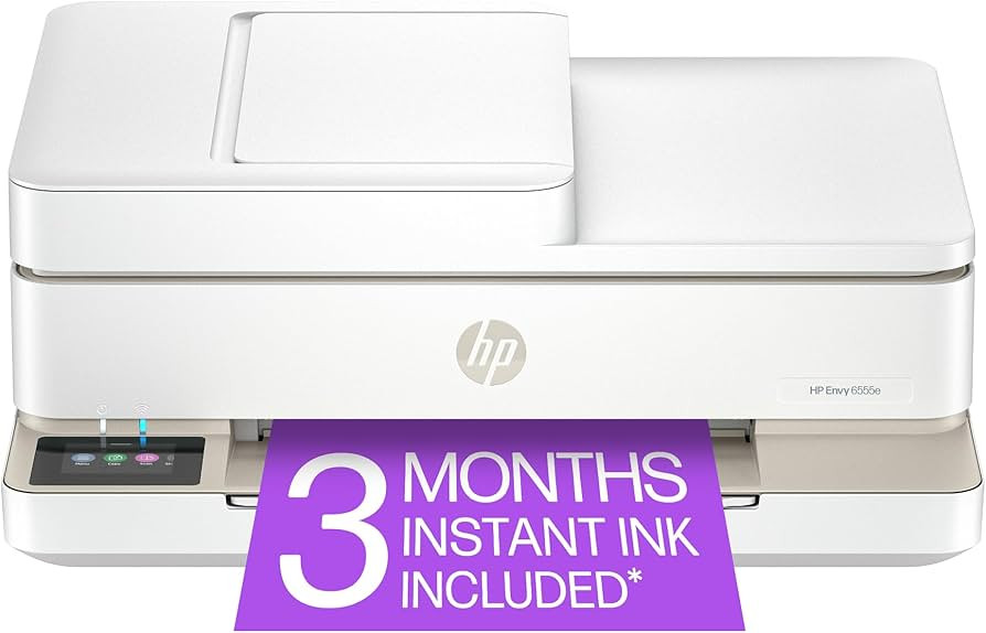 HP Envy 6555e Wireless All-in-One Color Inkjet Printer, Portobello, Print, scan, copy, Duplex pri... | Amazon (US)
