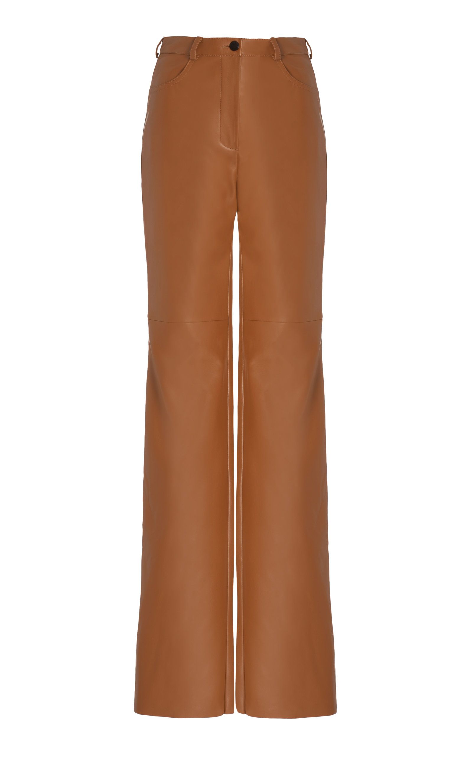 CULTNAKED - Women's Choco Vegan Leather Pants - Brown - M - Moda Operandi | Moda Operandi (Global)