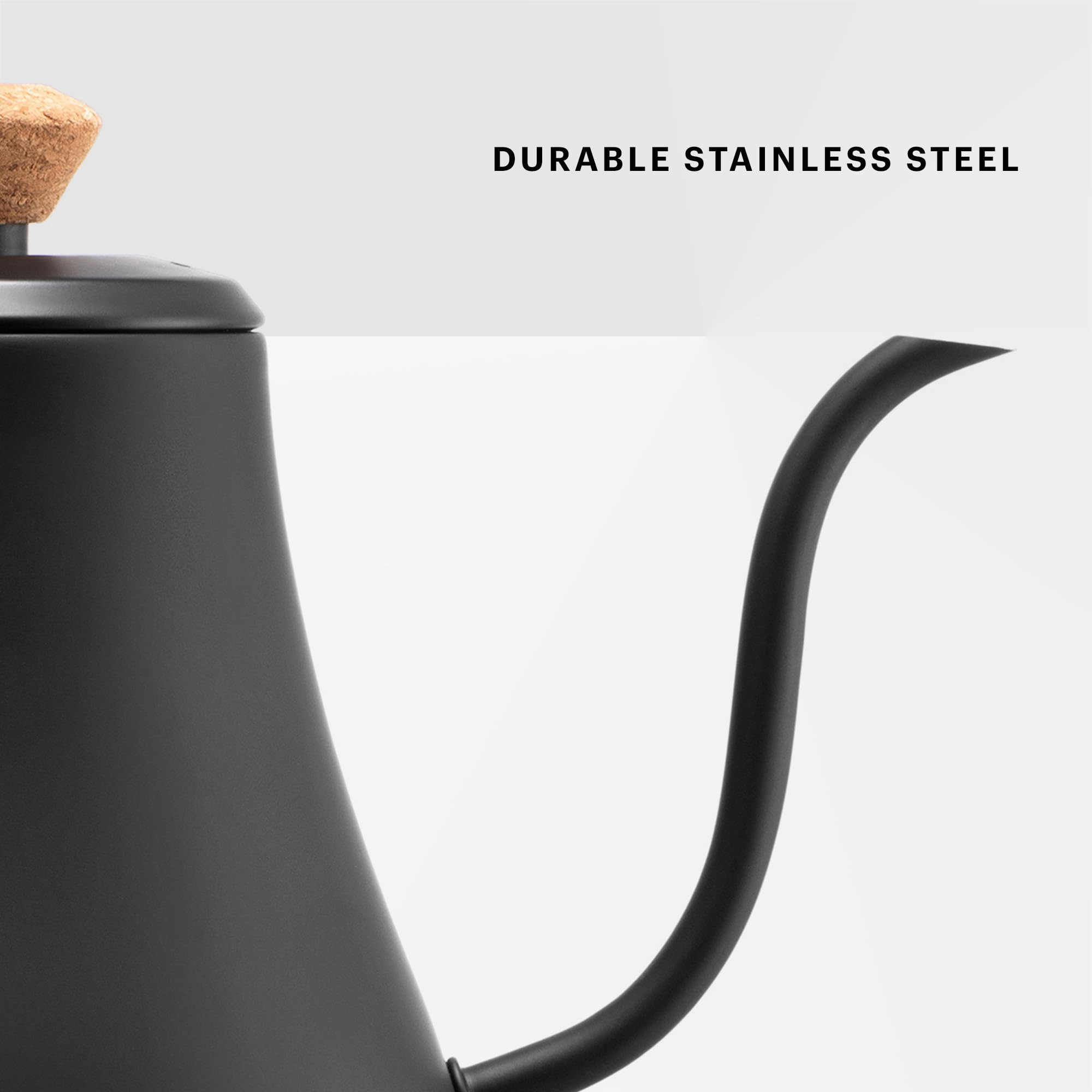 Bodum 27oz Bistro Gooseneck Electric Water Kettle, Pour Over Coffee & Tea, Stainless Steel, Matte... | Amazon (US)