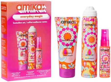 amika everyday magic bestsellers set | gift set for all hair types, TSA travel-size approved | Amazon (US)