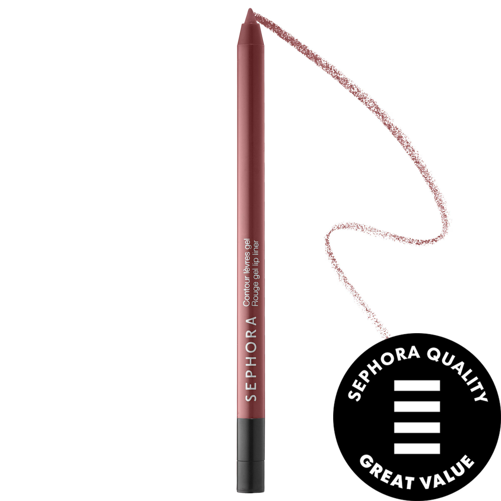 SEPHORA COLLECTION Retractable Rouge Gel Lip Liner 28 sink or suede 0.0176 oz/ 0.5 g | Sephora (US)