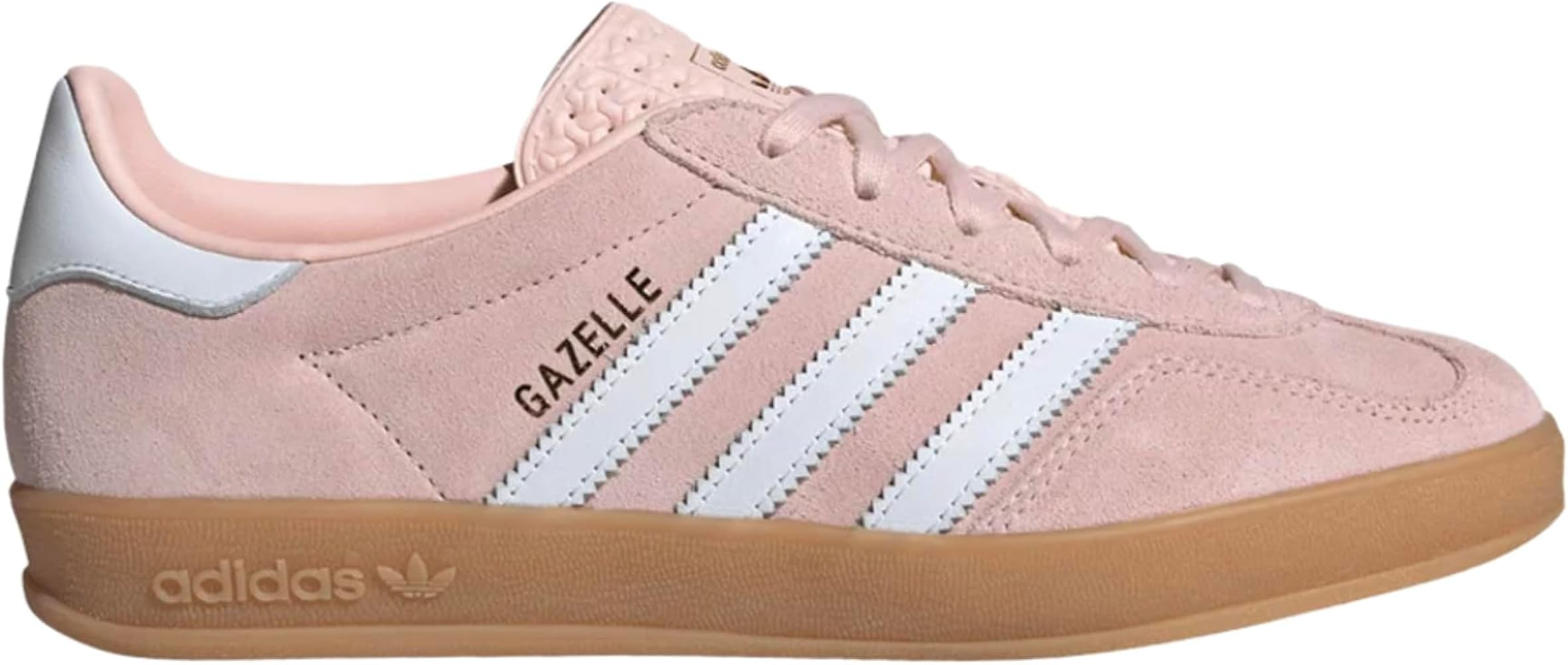 Adidas Gazelle Indoor Womens Sneaker (Sandy Pink, US Footwear Size System, Adult, Women, Numeric,... | Amazon (US)