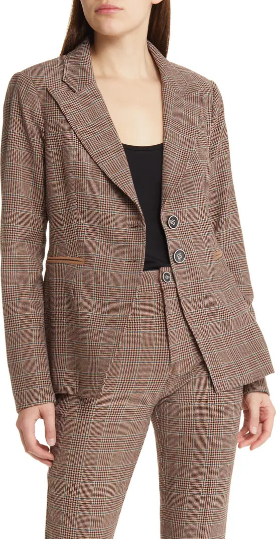Chelsee Plaid Blazer | Nordstrom