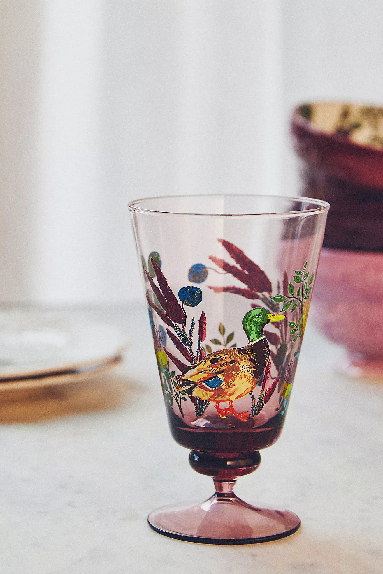Nathalie Lete Marais Glass Goblet | Anthropologie (US)