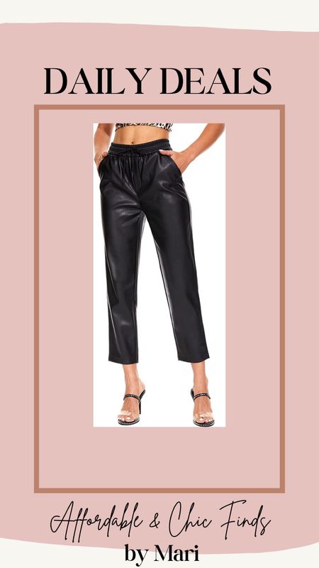 Leather pants 

#LTKunder100 #LTKunder50 #LTKSeasonal