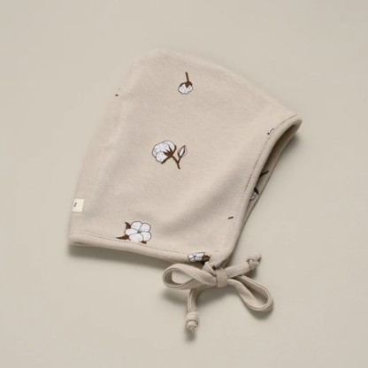 Organic Bonnet, Cotton Field | SpearmintLOVE
