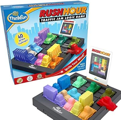 Rush Hour Traffic Jam Logic Game and STEM Toy for Boys and Girls Age 8 and Up - Tons of Fun with ... | Amazon (US)