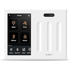 Brilliant Smart Home Control (3-Switch Panel) — Alexa Built-In & Compatible with Ring, Sonos, H... | Amazon (US)
