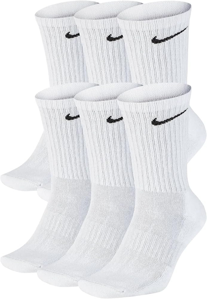 Nike unisex-adult Performance Cushion Crew Socks With Band (6 Pairs) | Amazon (US)