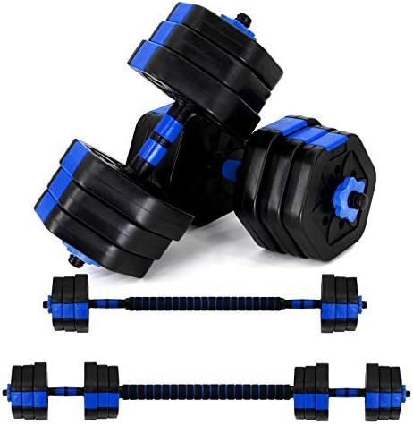 Vivitory Weights Dumbbells Set, Adjustable Dumbbell Set with Connector, Non-Rolling Dumbbells Weight | Amazon (US)